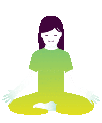 Relaxing Mental Health Sticker by Smiling Mind