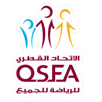qasportsforall fitness gym qatar qsfa Sticker