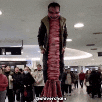 shiverchain weird scary monster alien GIF