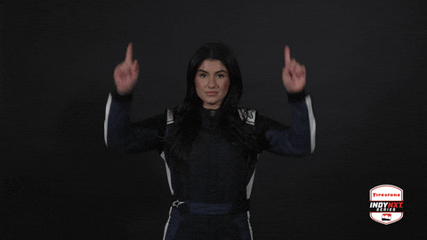Hailie Deegan GIF by INDYCAR