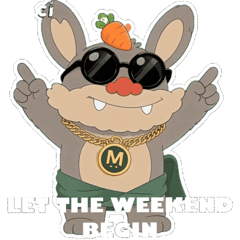 Good Morning Weekend Sticker