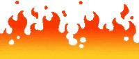 DabuDoodles hot cool halloween fire Sticker