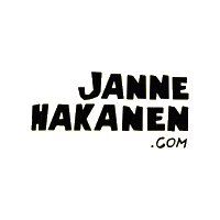 Hakanenjanne Sticker by jannehakanen.com