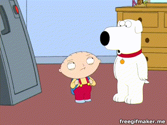 stewie time machine GIF