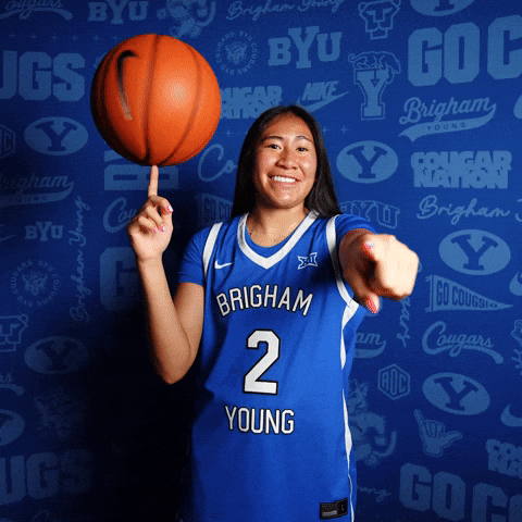 Basketball GIF by BYU Cougars