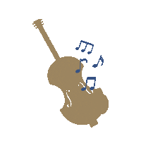 jakobwinter1886 music violin instrument viola Sticker