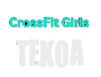 tekoacrossfit girl crossfit uruguay tekoa Sticker