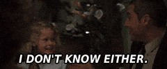 I Dont Know Either GIF