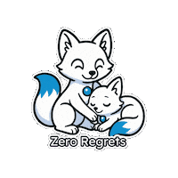 Happiness Cuddles Sticker