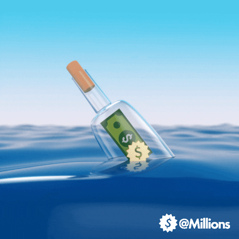 Water Floating GIF by Millions