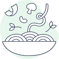 Dinner Lunch Sticker by Hungryroot