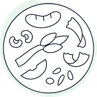 Food Dinner Sticker by Hungryroot