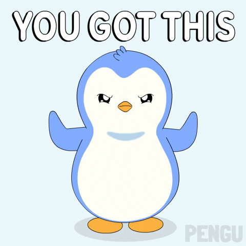 You Can Do It GIF by Pudgy Penguins