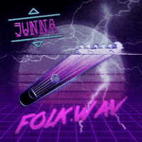 junnawave synthwave junna junnawave folktronica GIF