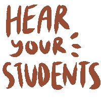 Hear Your Students Sticker