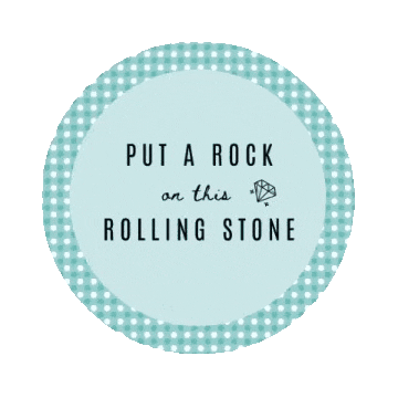 sarahharralson sarah harralson bachlorette party put a rock on this rolling stone Sticker