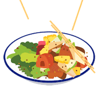 Food Singapore Sticker by neogardencatering