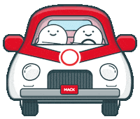 mack carpool Sticker by Vai de Carona
