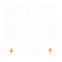 BuyElPaso local shop small shop local support local Sticker
