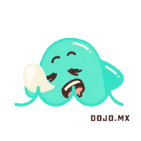 dojostudiomx tired sleepy dolphin cansado Sticker