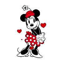 Disney Love Sticker by Minnie Mouse