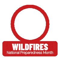 Earthquakes Wildfires Sticker by Listos California