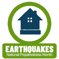 Earthquakes Wildfires Sticker by Listos California