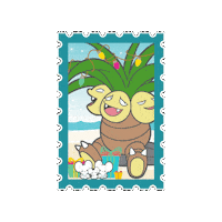 Christmas Stamps Sticker by Pokémon