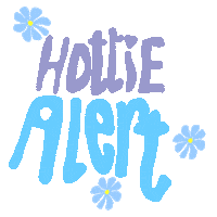 FEATboddies hot summer trend daisy Sticker