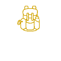 Hiking Randonnee Sticker by Camp Vibes