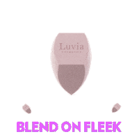 LuviaCosmetics vegan cosmetics make up foundation Sticker