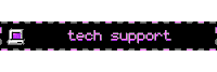 Pixel Text Sticker