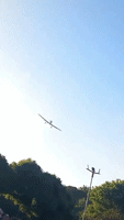 Plane Hits Antenna