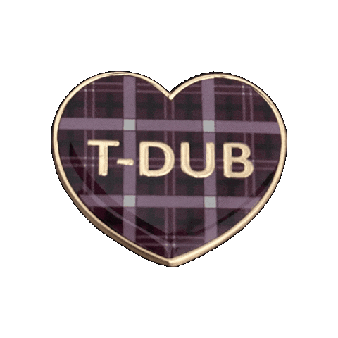 pinnedpins love heart pride university Sticker