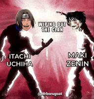 Naruto Shippuden Jujutsu Kaisen GIF