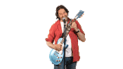 Les Paul Guitar Sticker by Grappige Zaken