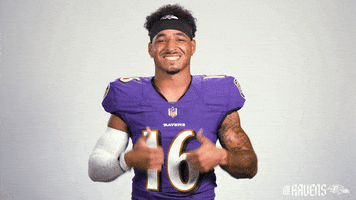 Football Thumbs Up GIF by Baltimore Ravens
