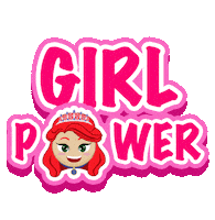 Girl Sticker by Enchanted Kingdom