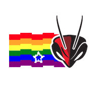 Rainbow Star Sticker by University Of Lynchburg