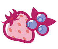 Fruit Berry Sticker by Perfect Bar