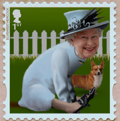 Queen Elizabeth Dog GIF