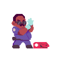 Corona Hero Sticker by Percolate Galactic