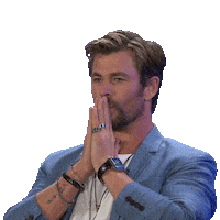 Chris Hemsworth Omg Sticker by Team Coco