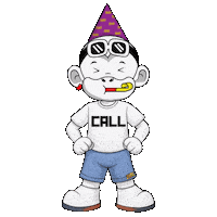 Calling Call Me Sticker by Zhot