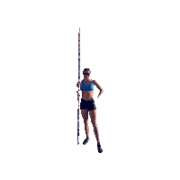 Pole Vault Spirit Sticker by Gill Athletics