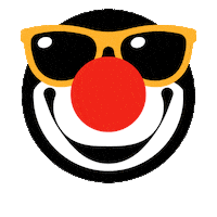 Clown Circus Sticker by Página 9 3/4