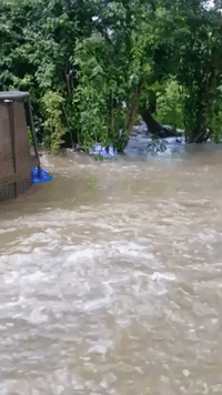 Flooding in Southeast Pennsylvania 'Turns Backyard Into River'