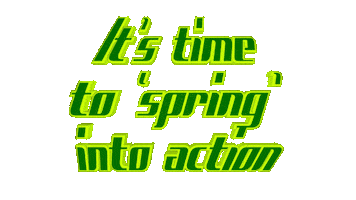Spring Sticker by OpticalArtInc.