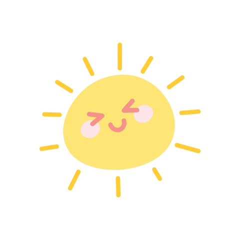 sashiseoul giphyupload happy sun yellow Sticker
