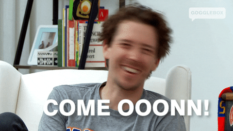 Come On Laughing GIF by Gogglebox Australia